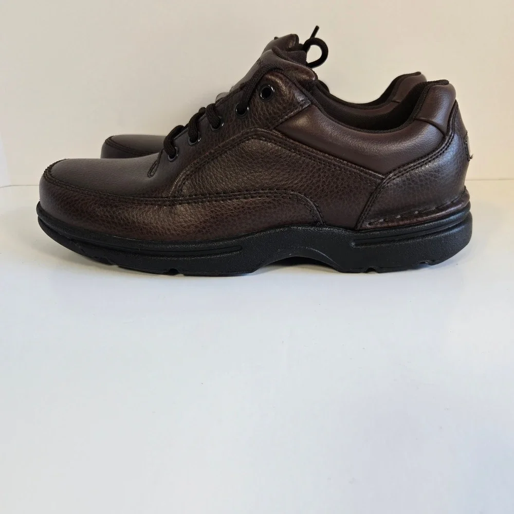 Rockport World Tour Classic Leather Men Size 9 Brown Walking Shoes K71201